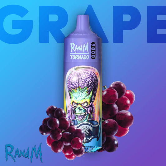 Randm Tornado Vapes Grape 9000 Sale