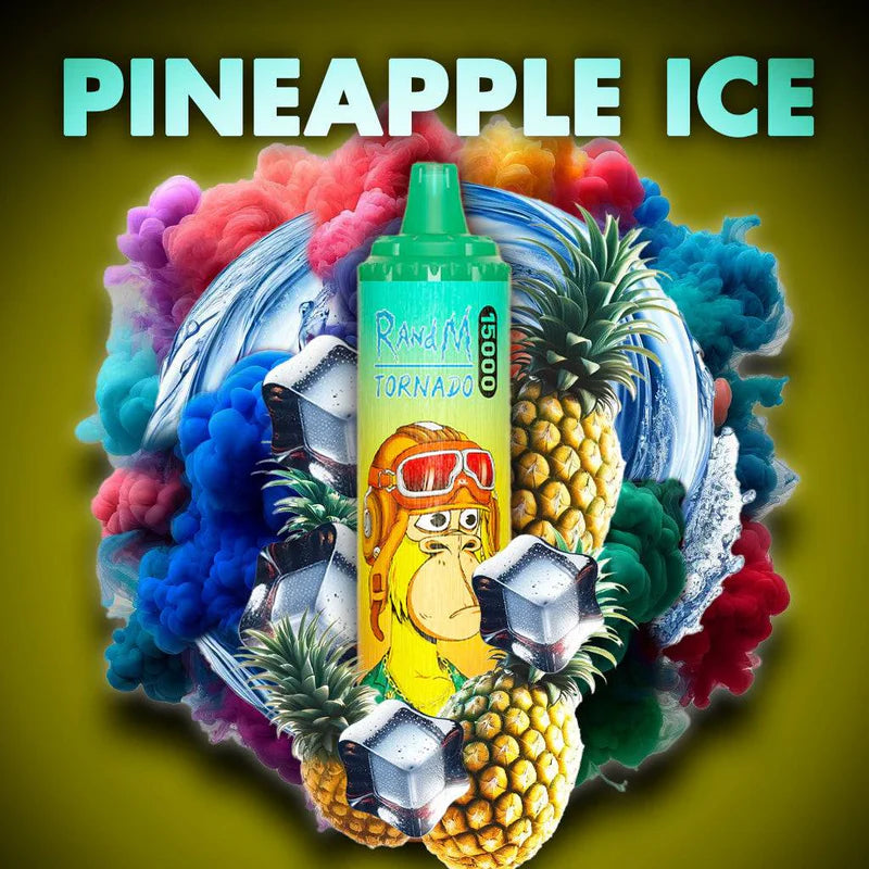 RandM Tornado 15000 Züge Pineapple Ice